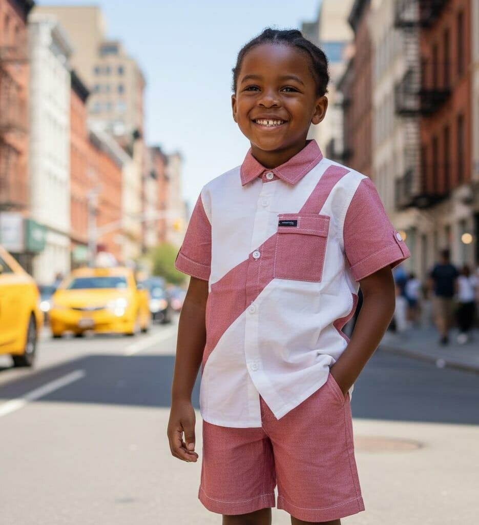 Ensemble garçon été en coton