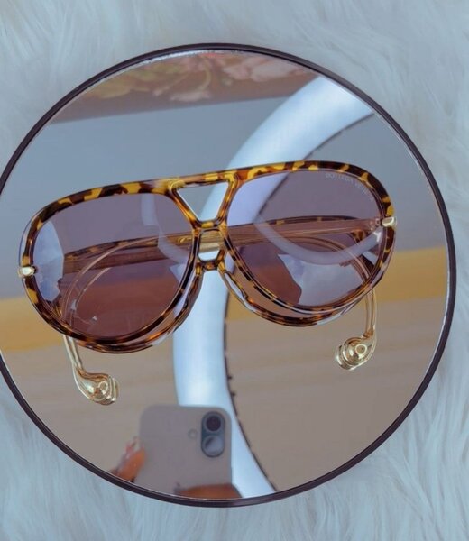 Lunettes de soleil aviateur rétro