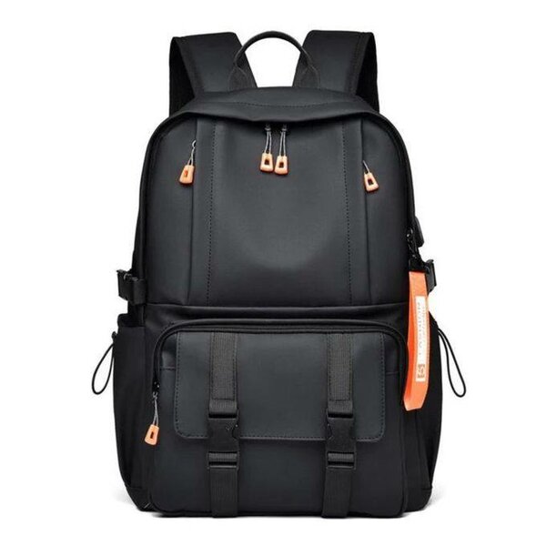 Sac à dos simili cuir résistant à l'eau unisexe