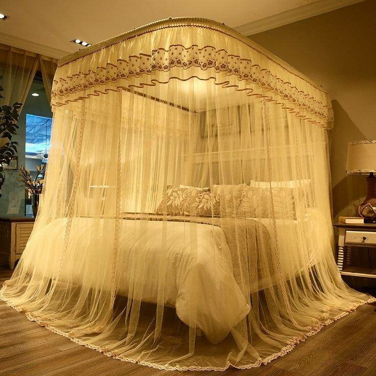 Telescopic mosquito nets