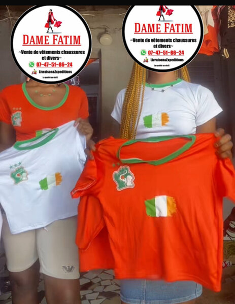Maillot Côte d'Ivoire Unisexe