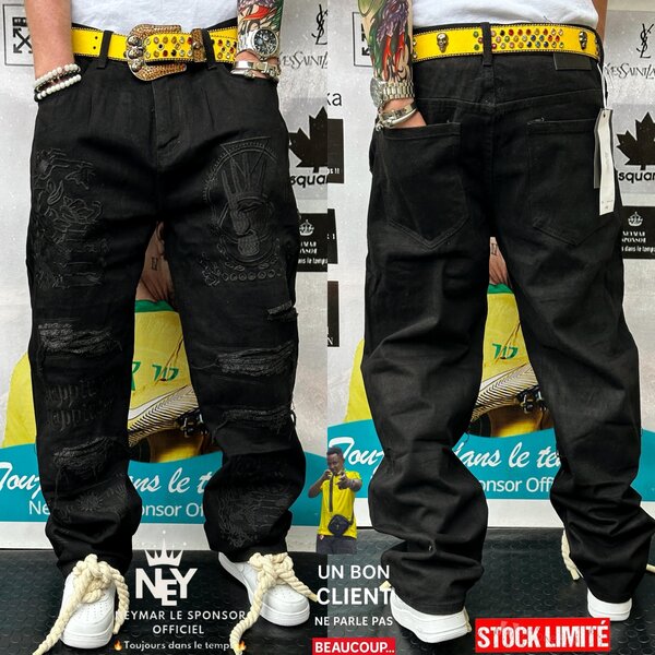 Jean streetwear homme