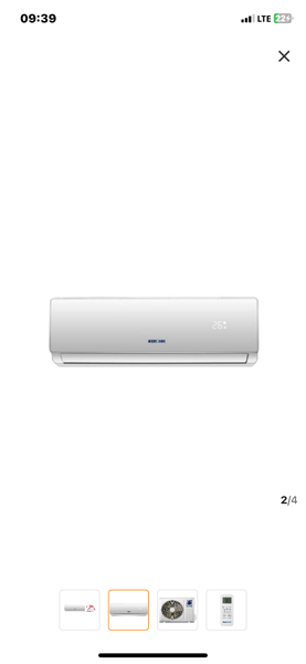 BAS-O9RCEW Split Air Conditioner - 1HP - White