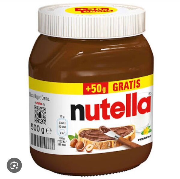 Pâte à tartiner Nutella 550g