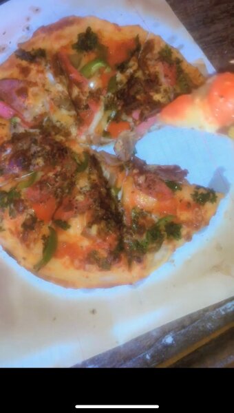 Pizza savoureuse variée