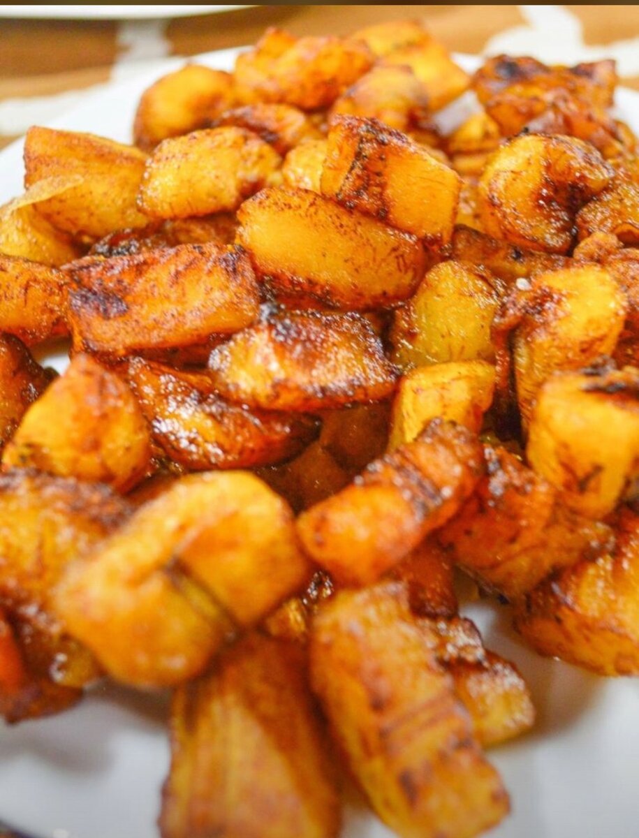 Plantains frits croustillants