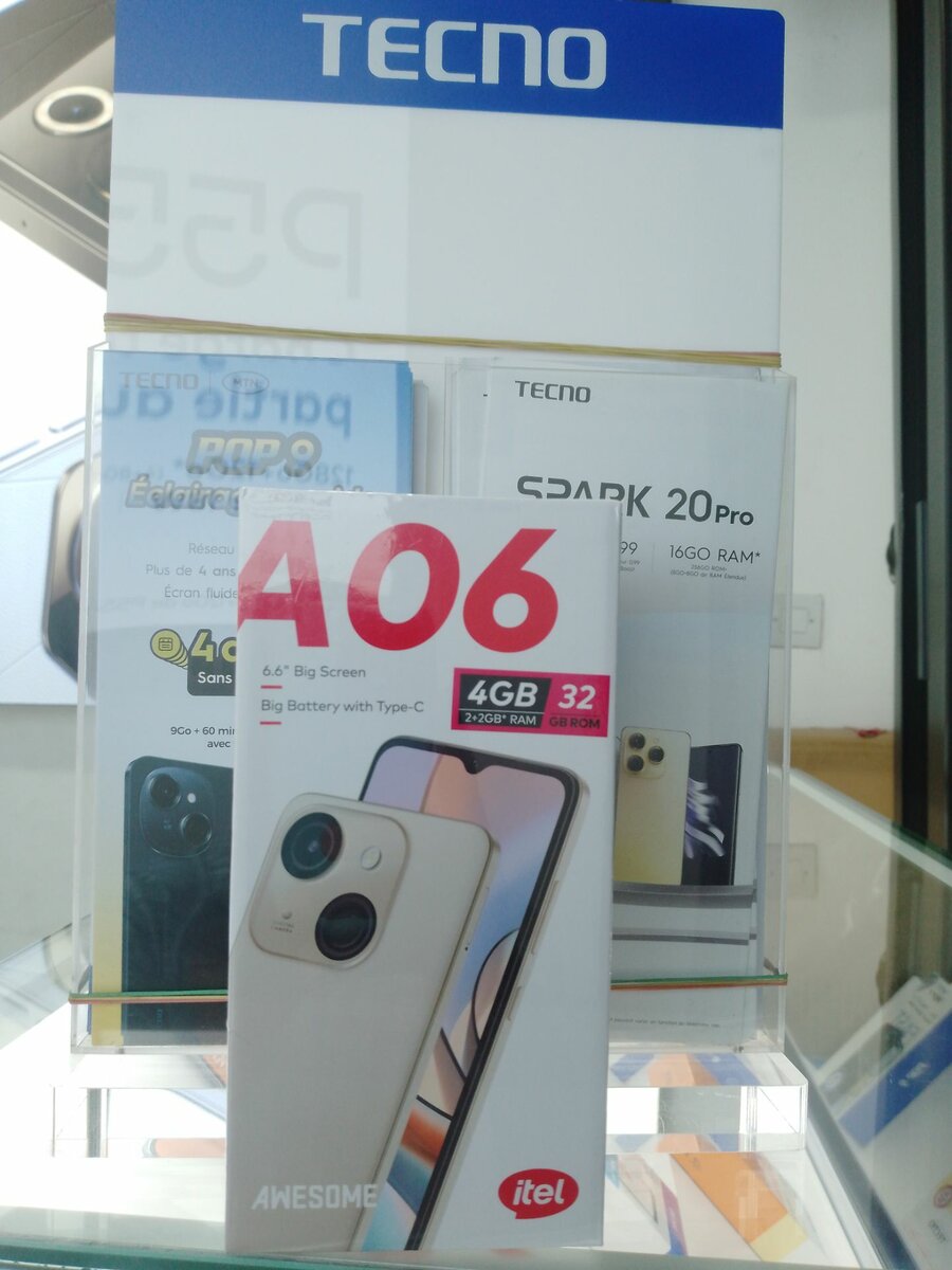 NOUVEAUTÉ : ORIGINAL : ITEL A06 (32/4)