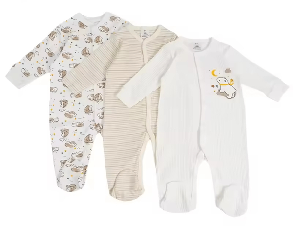 Pyjamas bébé doux 3 pièces