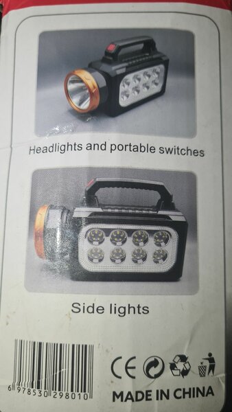 Rechargeable Compact Lights.