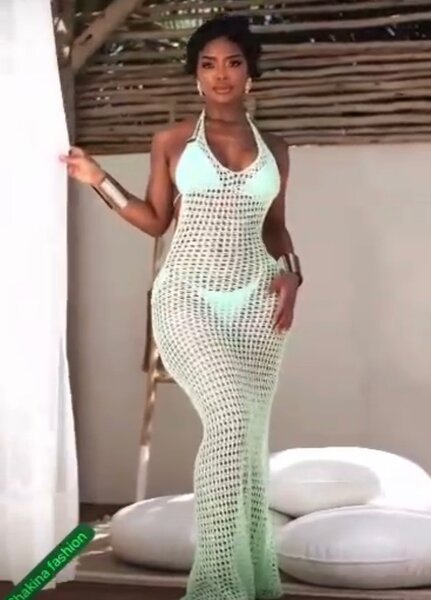 Robe filet pour place