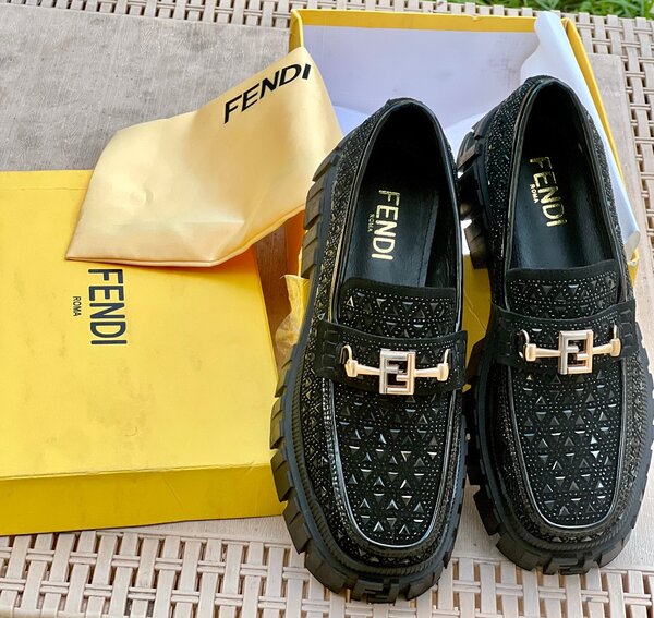 FENDI PLATFORM MENS CASUAL/FORMAL SHOES