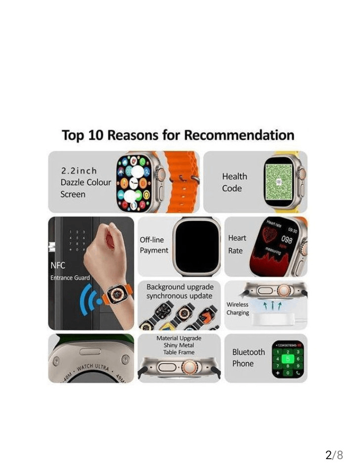 Montre connectée étanche