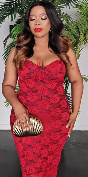 Elegant dress  MAROON