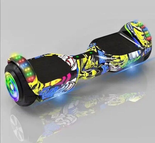 Hoverboard lumineux graffiti