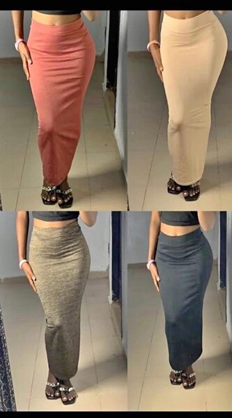 Jupe longue moulante élégante