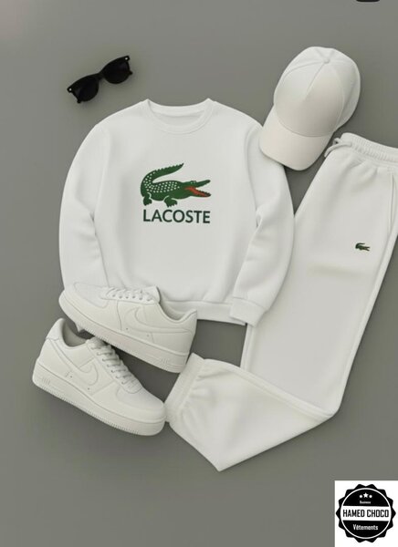 Ensemble Lacoste Blanc