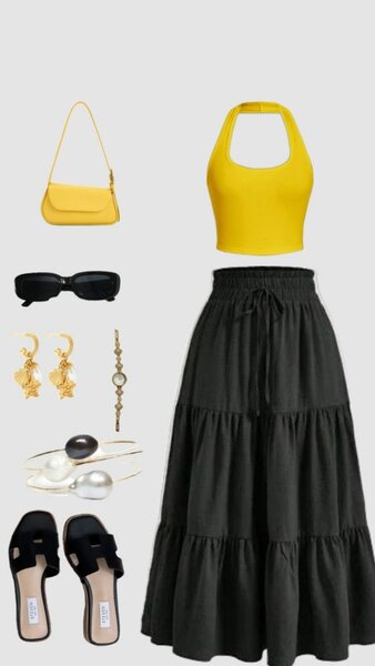 Complet jupe bohème