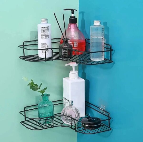Bathroom corner caddy