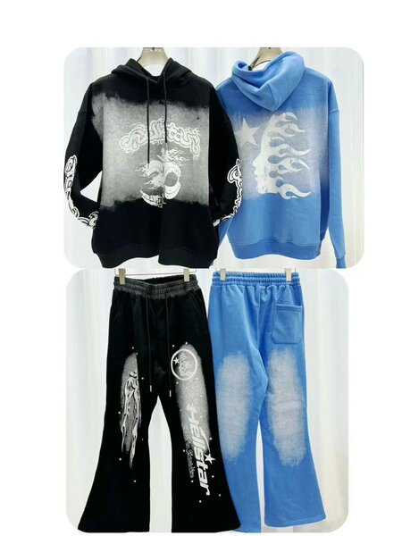 Ensemble Hoodies et Pantalons Urbains