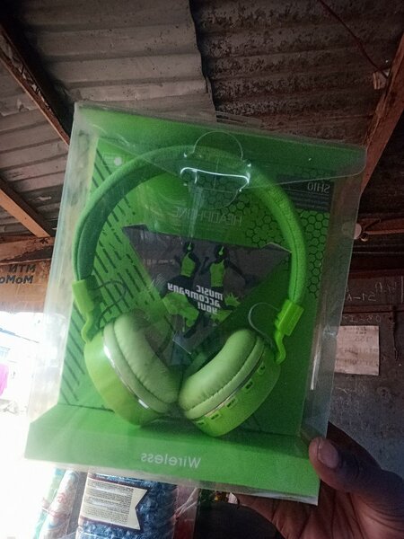 Casque Bluetooth Vert Sans Fil