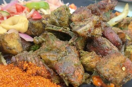 PORC AFRICAIN BRAISÉ