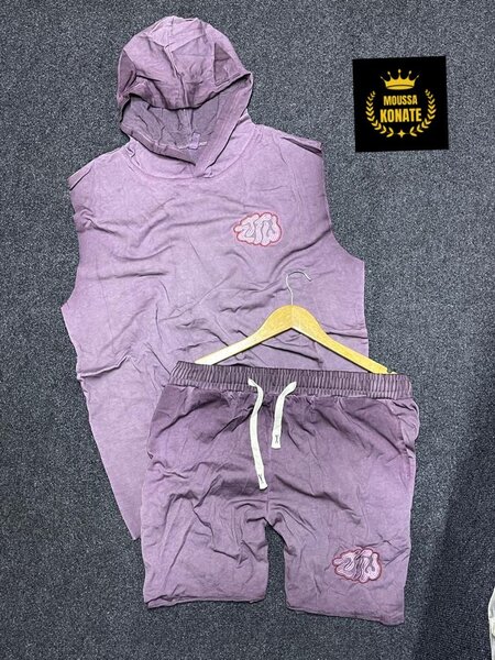 Ensemble sport sans manches