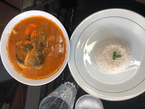 Soupe de poisson épicée