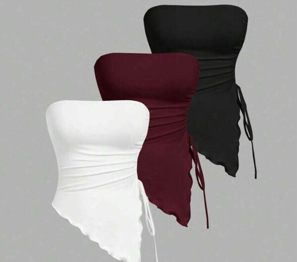 Top Bustier Asymétrique Femme