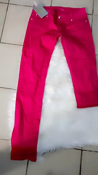 Pantalon Femme En Coloris Vif