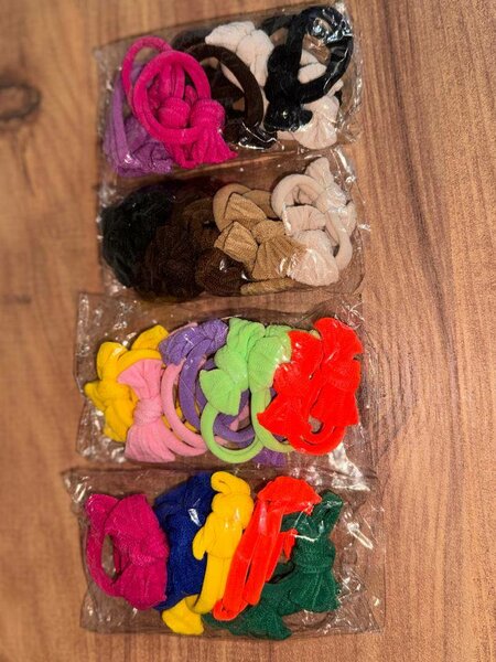 Élastiques à Cheveux Multicolores