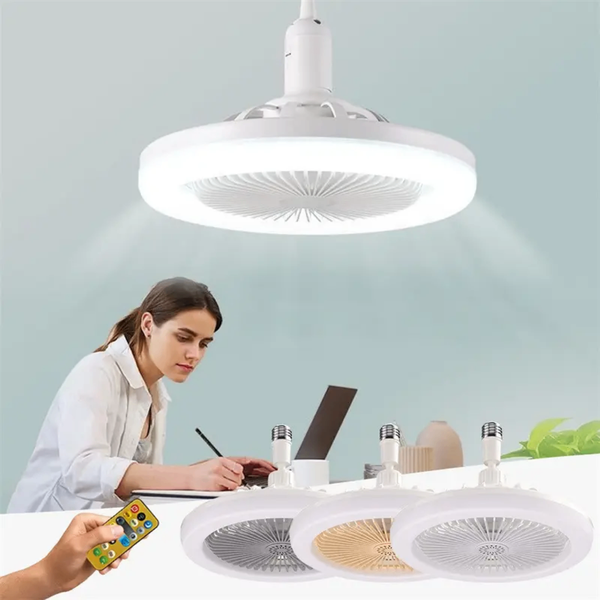 Ventilateur ampoule led