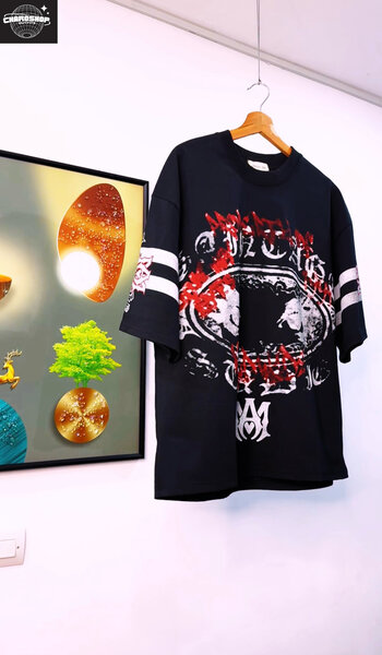 T-shirt oversize graphique