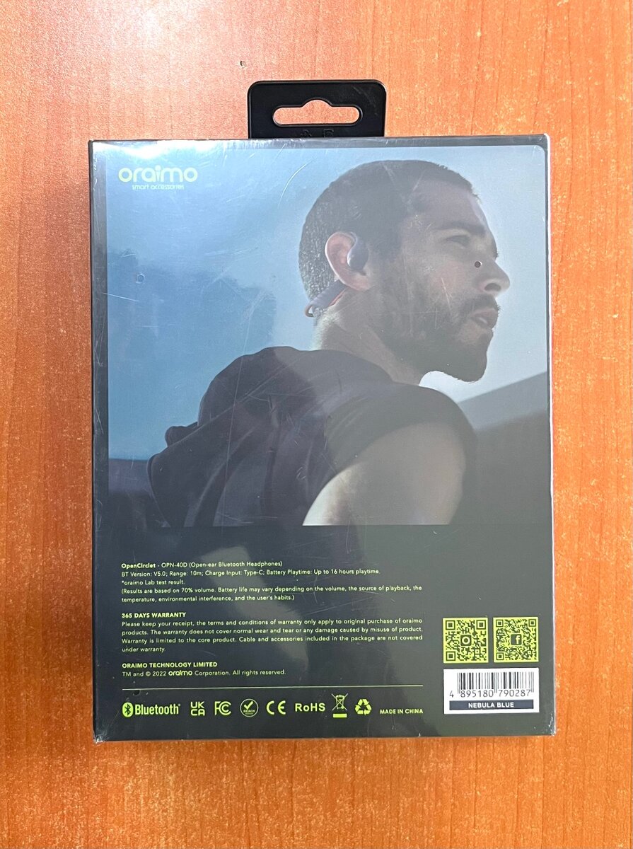 Oraimo Open Circlet Open-ear Bone Conduction Headphones