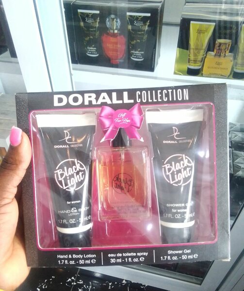 3 sets perfumes for women (Black Light)