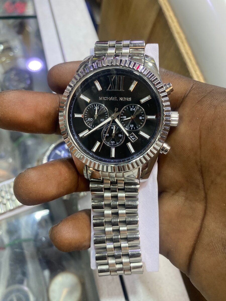 Montre Chronographe en Acier