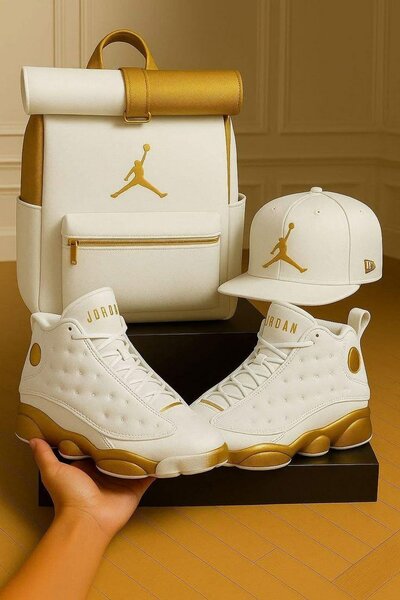 Ensemble Jordan Blanc et Or