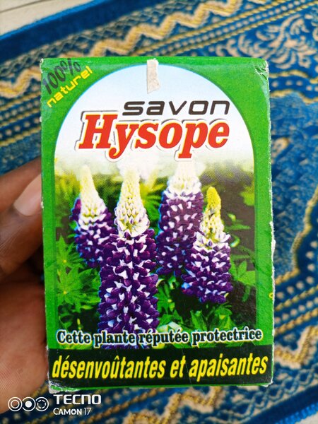 Savon de hysope