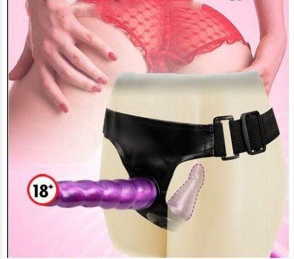 Harnais Double Strap-on Réaliste
