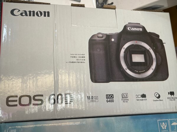 Canon 60d with 18-135mm lens