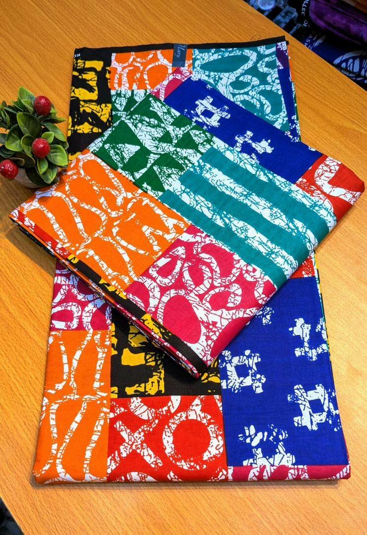 Tissu Africain Coloré Coton