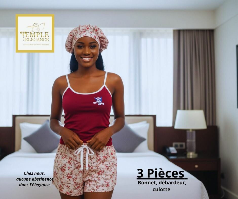 Pyjama Femme 3 Pièces Élégant