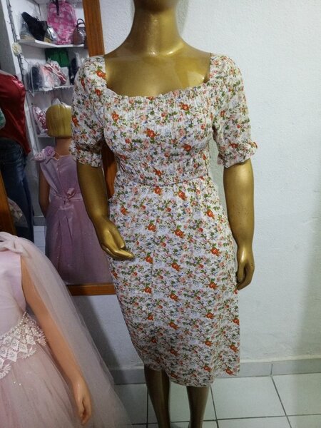 Robe fleurie vintage