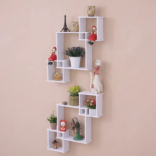 3 box floating shelves