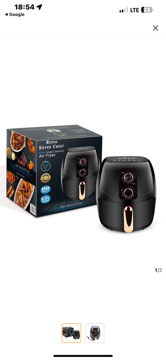 Friteuse à air Royal Silver Crest