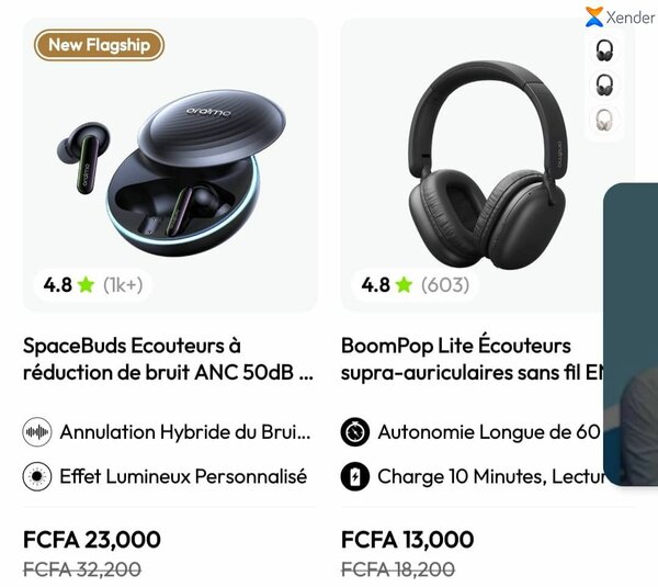 Écouteurs SpaceBuds ANC