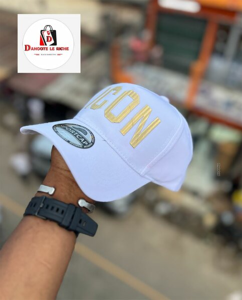 Casquette blanche ICON élégante