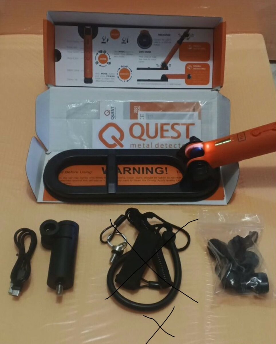 Подводный металлоискатель