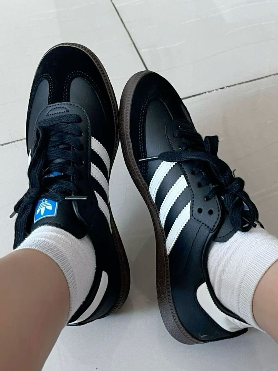 Baskets Adidas Samba Noir