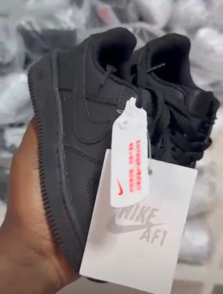 Nike AF1 Enfant Noir