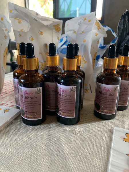 Huile capillaire bio nourrissante